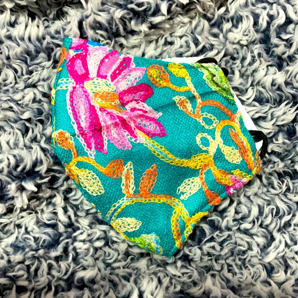 2 x $20- Face Mask- Bohemian Embroidery